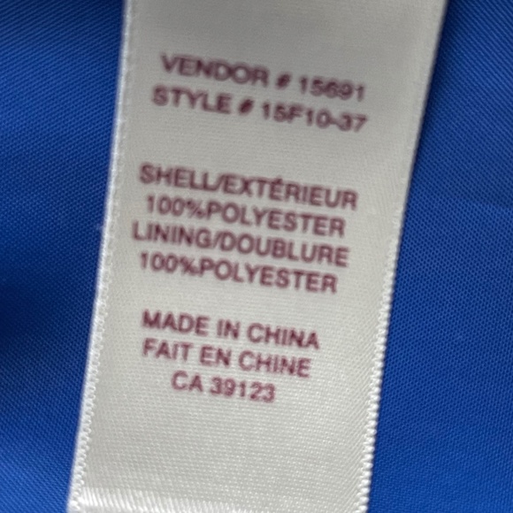 Northern Reflections Royal Blue Microsuede Blazer Large - Picture 7 of 8